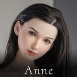 FANREAL Silicone Head Anne - realistic silicone doll head