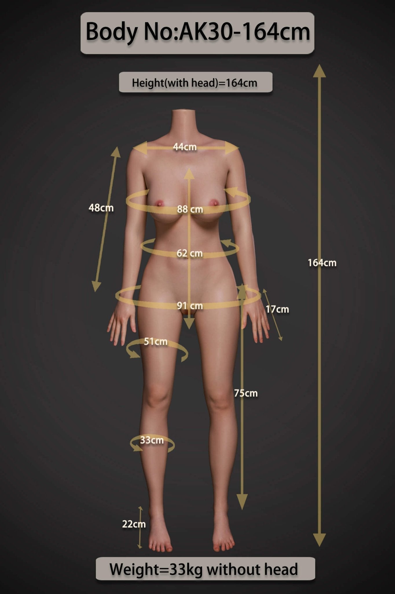 Ashley Sexy Doll - best realistic lifelike sex doll