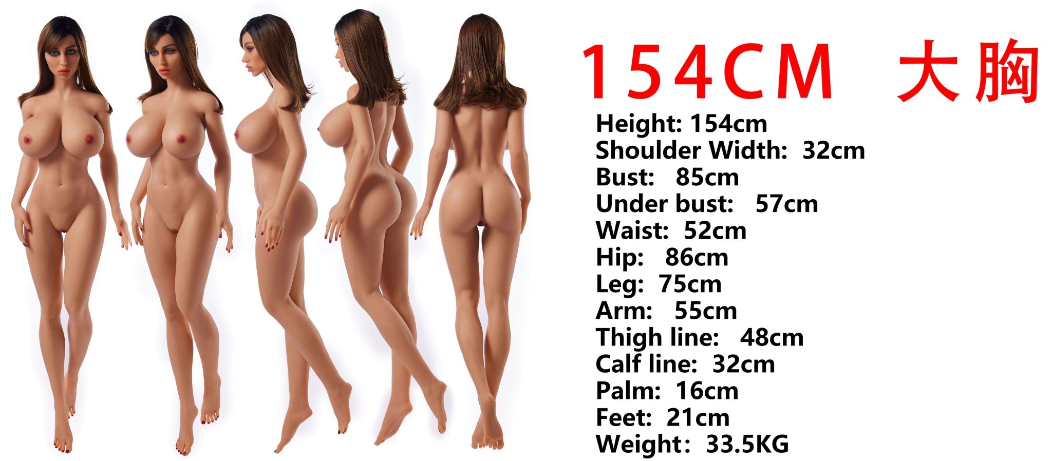 Kaciaryna Sexy Doll - best realistic lifelike sex doll