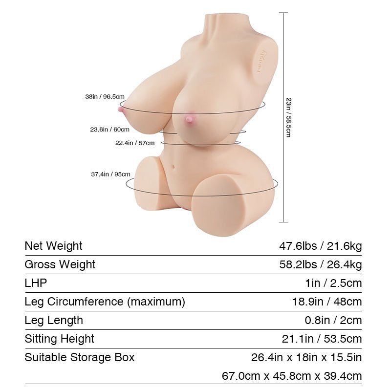 Mini Sex Doll Nicole 2.0 - best realistic lifelike sex doll
