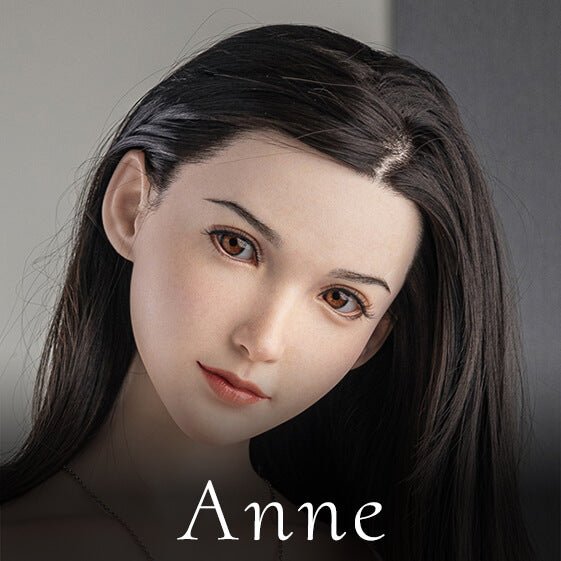 Silicone Head Anne - best realistic lifelike sex doll