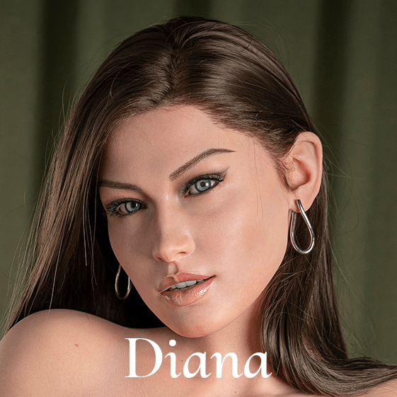 Silicone Head Diana - best realistic lifelike sex doll