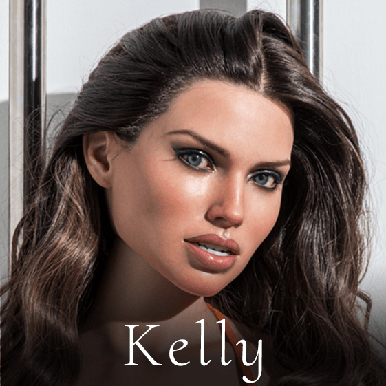 Silicone Head Kelly - best realistic lifelike sex doll